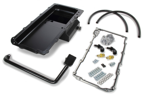 67-69 Camaro Black LS Swap Oil Pan/Filter Kit