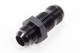 #12 Flare End Bulkhead Union Black