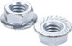 Serrated Flange Nuts 5/16-18 10pk