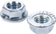 Serrated Flange Nuts 7/16-14 10pk