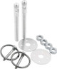 Alum Hood Pin Kit 3/8in Silver