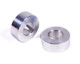 Flat Spacers Alum 3/8in Thick 1/2in ID 1in OD