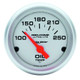 2-1/16in Ultra Light Oil Temp. Gauge