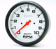 5in Phantom In-Dash Tach 10000 RPM