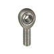 Male Rod End Moly 1/4x1/4-28LH