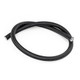 #8 Black Nylon Braided PTFE Hose  3 feet