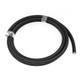 #10 Black Nylon Braided PTFE Hose  10 feet