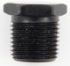 1/8 MPT Hex Pipe Plug Black