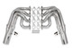 BBC Dragster Headers 3- Step - Chrome