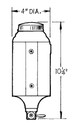 JR Dragster Fuel Cell 1qt. W/O Foam