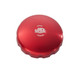 2-5/8 Billet Twist Fuel Cap - Red Anodized