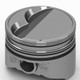 SBM Flat Top Piston Set 4.070 Bore -6cc