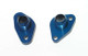 SBF #12 Water Pump Port Adapters - Blue (2pk)