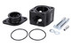 Manifold Filler Neck Kit - Billet Alum. Black