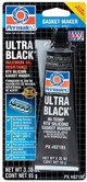 Ultra Black Gasket Maker 3.35 oz Carded Tube