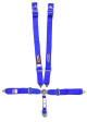 5 Pt Harness System Q/R Blue Roll Bar 2in