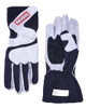 Gloves Outseam Black/ Gray Large SFI-5