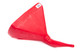 Funnel - 14in 45 Deg. D-Shape Red