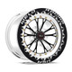 V-series Drag Wheel Blk 15x12 5x4.5 BC 6.0 BS