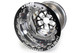 V-Series Drag Wheel Blk 16x16 5x4.75 4.0BS Dbl