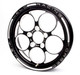 Magnum PRO 15x4 1pc Wheel 5x4.5 2.25BS Blk