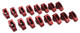 BBC Roller Rocker Arm Set 1.7 Ratio 7/16 Stud