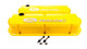 Ford Racing Valve Covers Slant Edge Yellow