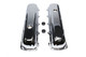 Chrome Steel Oldsmobile Short Valve Cover Pair