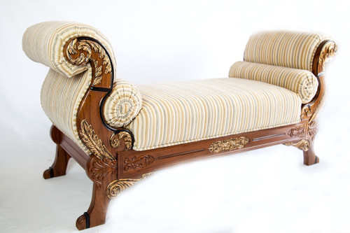 Teak Furniture - Chairs&Ottomans - Gilted Leaf Ottoman Bench
Teak Furniture , Handcrafted , Classic Furniture , Traditional Furniture , Luxury Furniture 