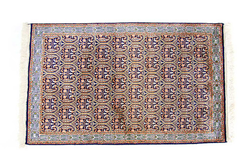 Silk Rugs - Deep Blue Abadeh Style Silk on Silk Indian Rug
Silk Rugs, Indian Rugs, Indian Silk Rugs, Home Decor
