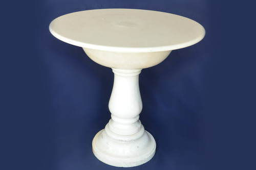 Marble Accents - Round White Marble Table
Marble Table, Marble Pedestals, Marble Planter, White Marble Table, Indian Marble Table,
