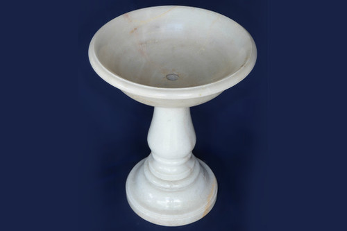 Marble Planters and Plant Stands-Round White Marble Planter
Marble Table, Marble Pedestals, Marble Planter, White Marble Table, Indian Marble Table,