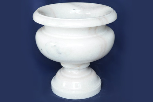 Marble Accents - White Marble Planter - TheSilverTeak
White Marble Accents, Marble Pedestal, Marble Plant Stand, Makrana White Marble 