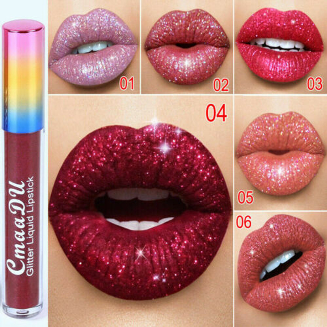 Cheap, Liquid Glitter Lip Gloss by CmaaDu