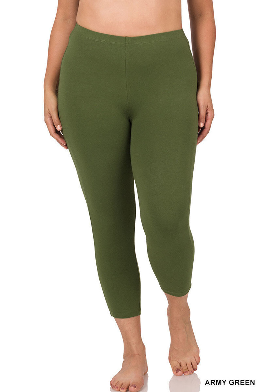 Alia Plus Size Capris - JBS Clothing