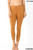 Zenana Premium Cotton Capri Leggings Multiple Solid Colors Womens Sizes S-XL