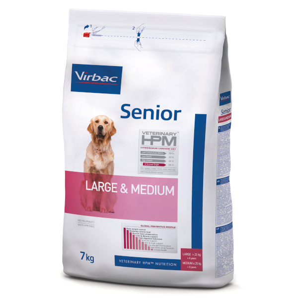 Senior Dog Large & Medium zak 7 kg
