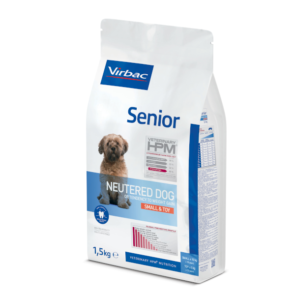 Senior Neutered Dog - Small & Toy zak 1,5 kg