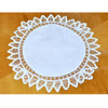 Solid White Easter Basket Cover