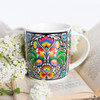 Folkstar Polish Folk Hania Mug - Lowicz Roosters