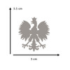 Polish  Silver Eagle Decal Small