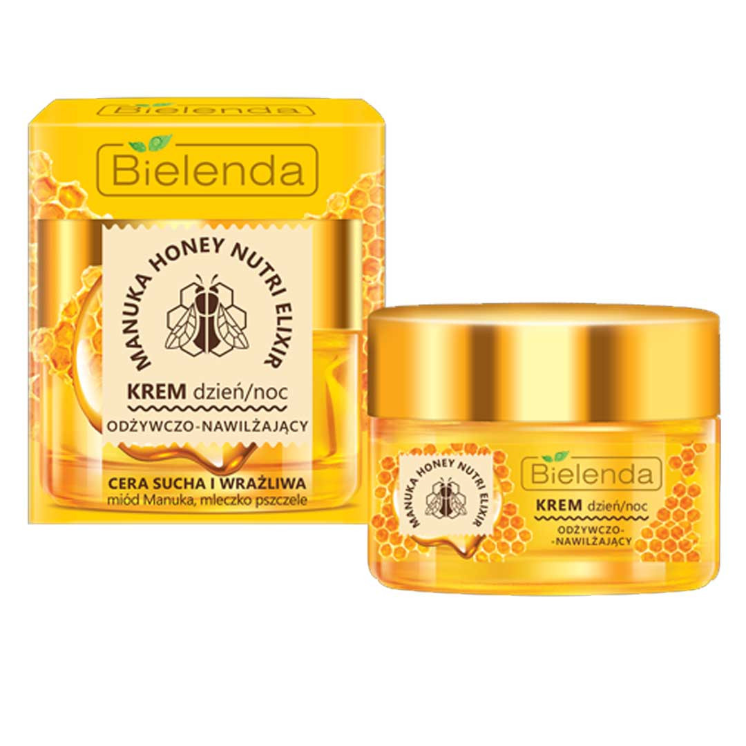 Bielenda Manuka Honey Nutri Elixir Face Cream Day/Night | The