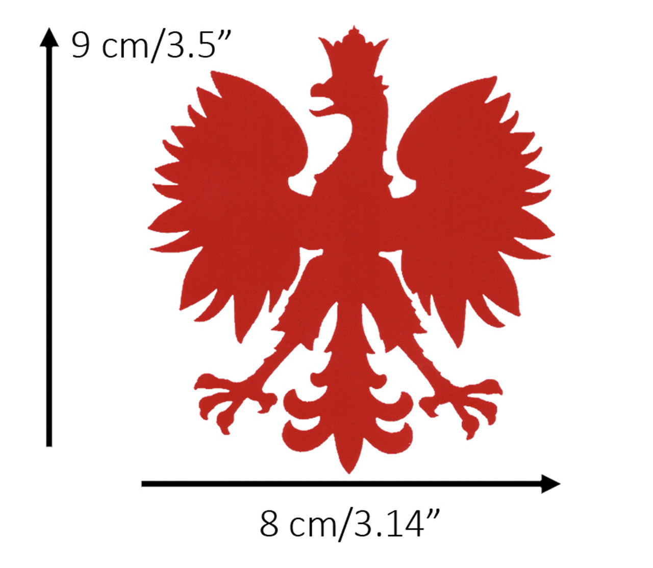 Eagle head logo and symbols red icons Royalty Free Vector