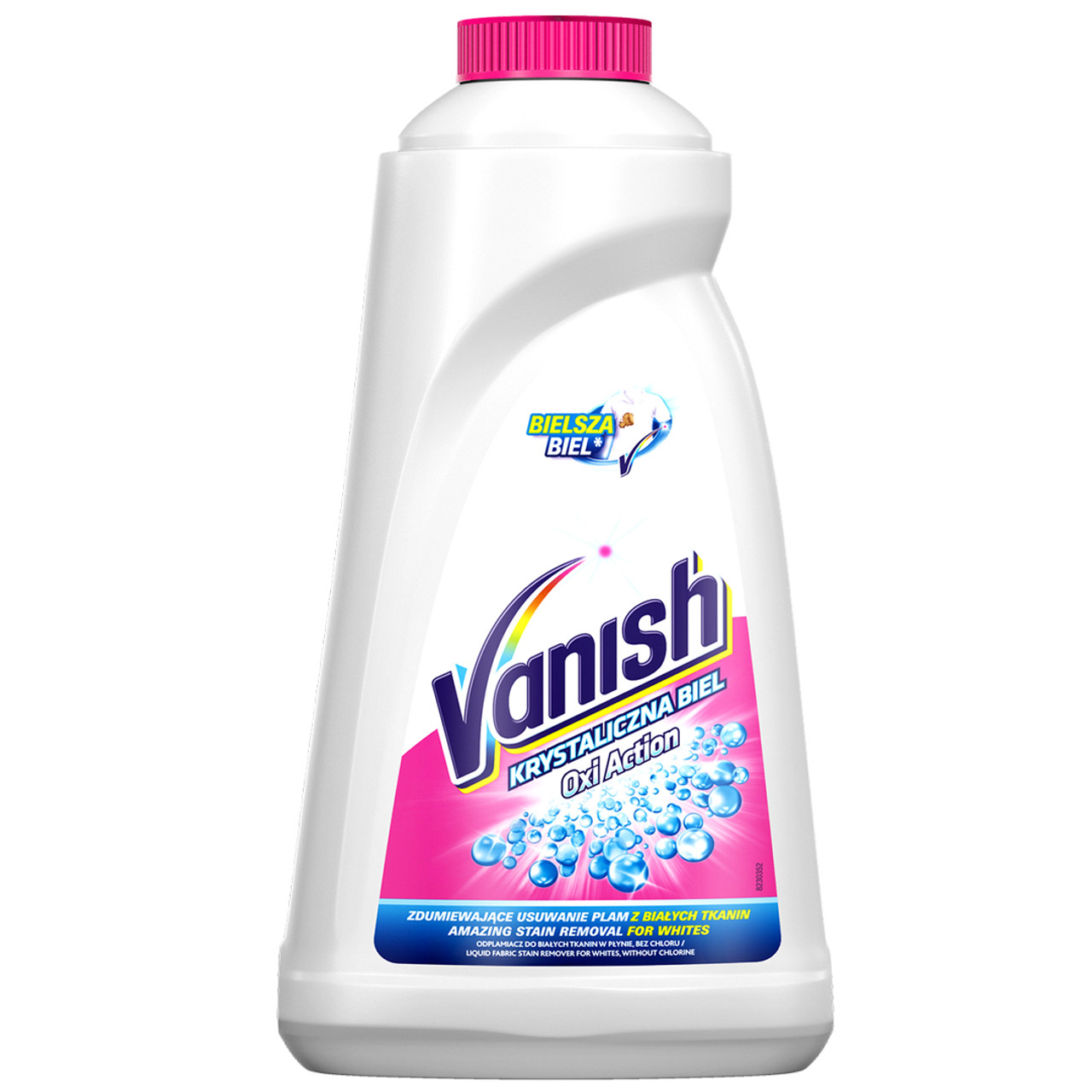 Vanish - Oxi Action White gel stain remover for white fabrics, capacity 1 l  - POLKA Health & Beauty