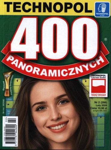 400 Panoramicznych - 6 month subscription (Price Includes Shipping)