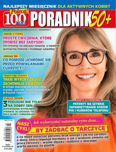 100 Rad Poradnik 50+ -6 month subscription (Price Includes Shipping)