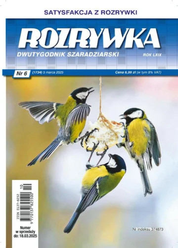 Rozrywka - 3 month subscription (Price Includes Shipping)