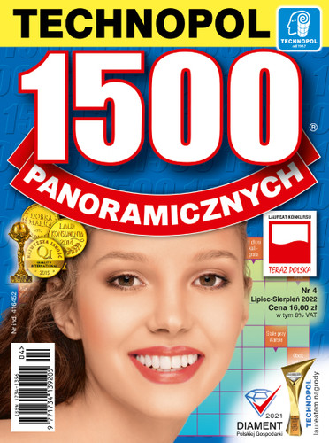 1500 Panoramicznych - 6 month subscription (Price Includes Shipping)