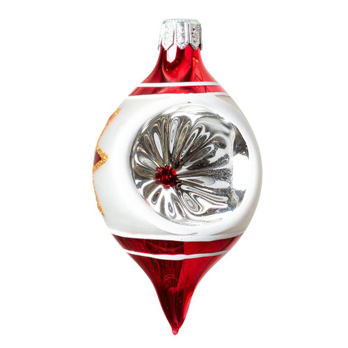 Folkstar Lemon Reflektor Red Christmas Tree Ornament