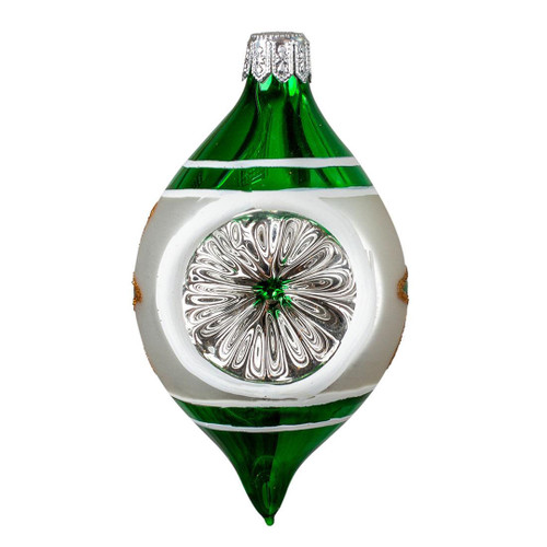 Folkstar Lemon Reflector Green Christmas Tree Ornament